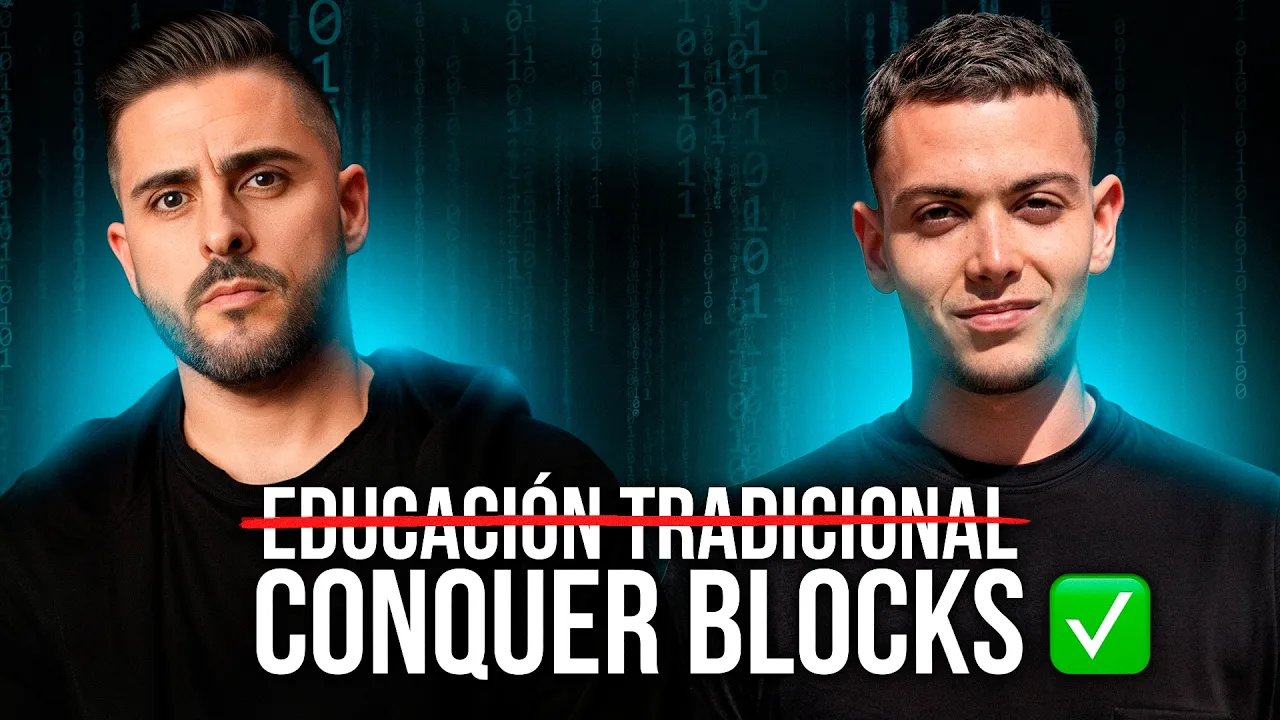 Miniatura de la entrevista en Conquer Blocks